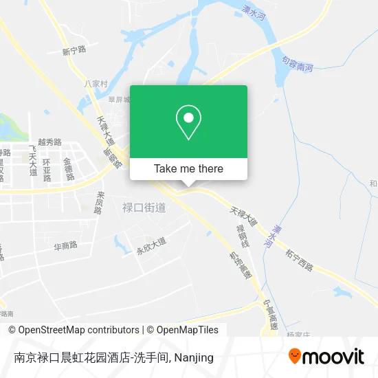南京禄口晨虹花园酒店-洗手间 map