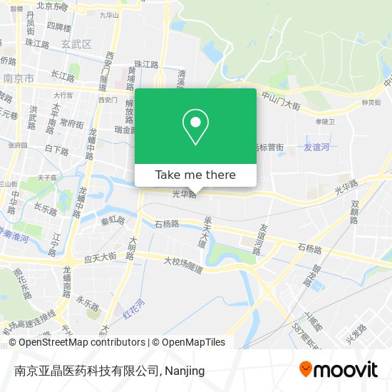 南京亚晶医药科技有限公司 map