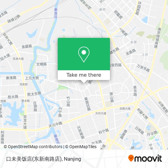 口未美饭店(东新南路店) map
