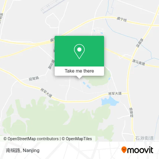 南铜路 map