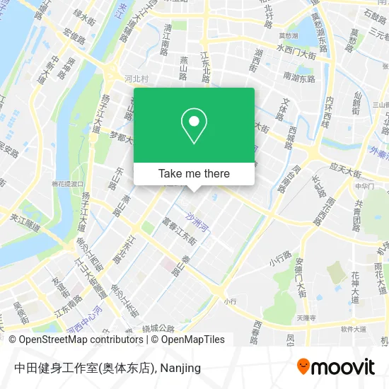 中田健身工作室(奥体东店) map