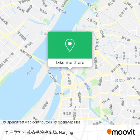 九三学社江苏省书院停车场 map