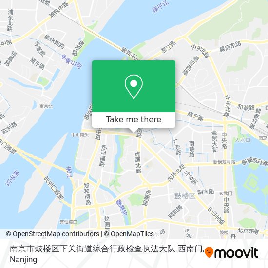 南京市鼓楼区下关街道综合行政检查执法大队-西南门 map