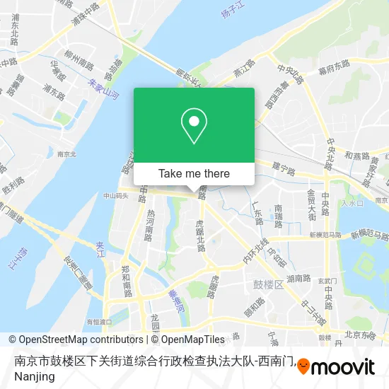 南京市鼓楼区下关街道综合行政检查执法大队-西南门 map