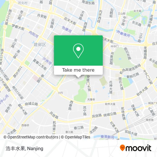 浩丰水果 map