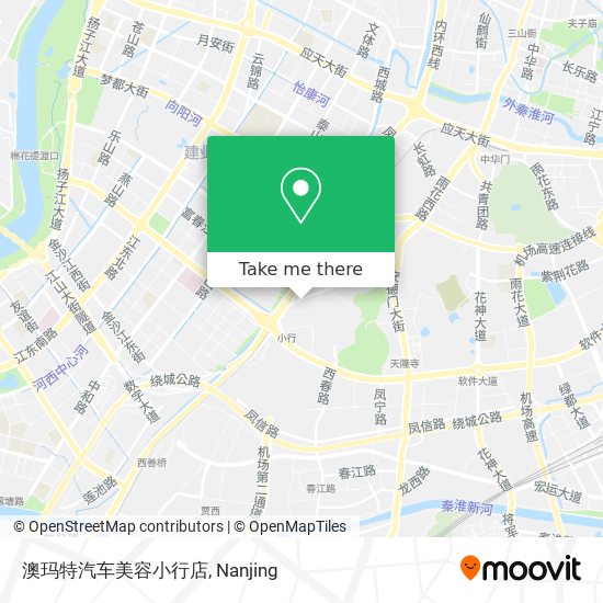澳玛特汽车美容小行店 map