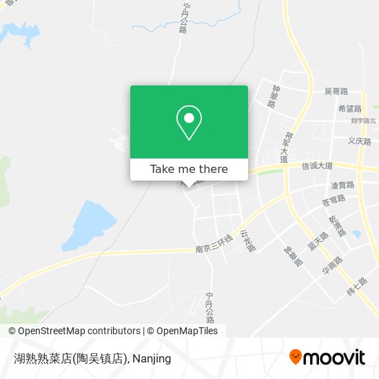湖熟熟菜店(陶吴镇店) map