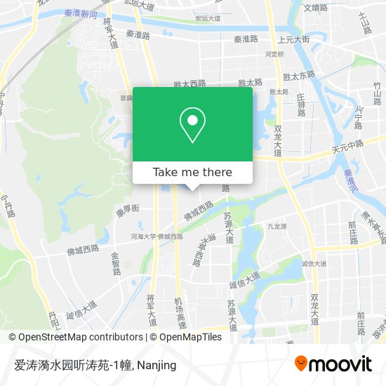 爱涛漪水园听涛苑-1幢 map