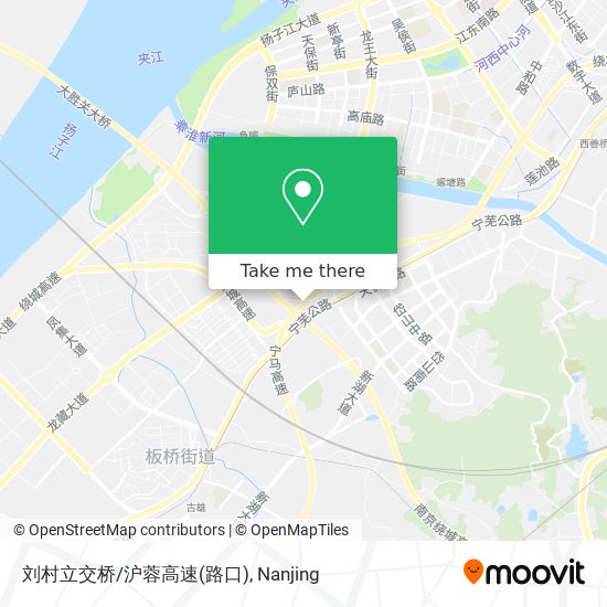 刘村立交桥/沪蓉高速(路口) map