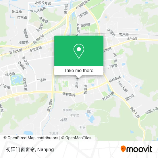 初阳门窗窗帘 map