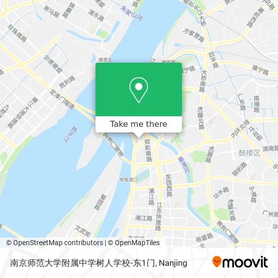 南京师范大学附属中学树人学校-东1门 map