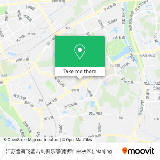 江苏雪荷飞蓝击剑俱乐部(南师仙林校区) map
