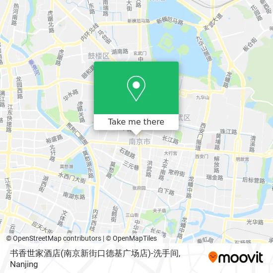 书香世家酒店(南京新街口德基广场店)-洗手间 map
