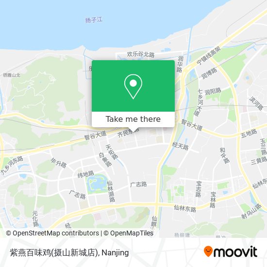 紫燕百味鸡(摄山新城店) map