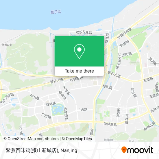 紫燕百味鸡(摄山新城店) map