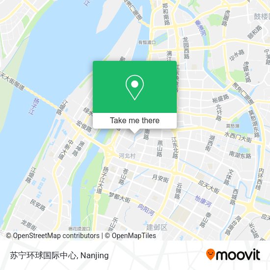 苏宁环球国际中心 map