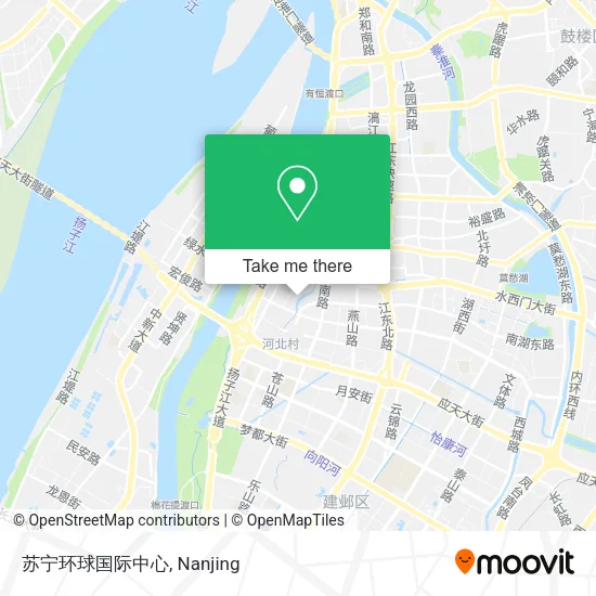 苏宁环球国际中心 map