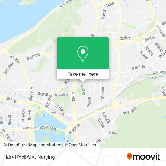 颐和府邸A区 map