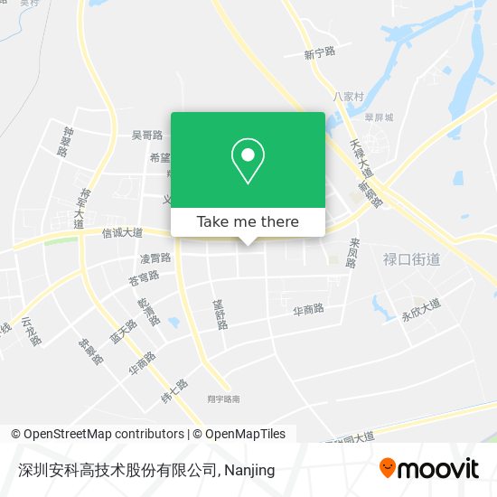 深圳安科高技术股份有限公司 map