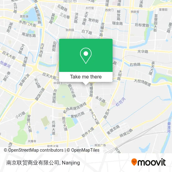 南京联贸商业有限公司 map