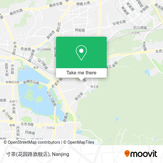 寸茶(花园路旗舰店) map