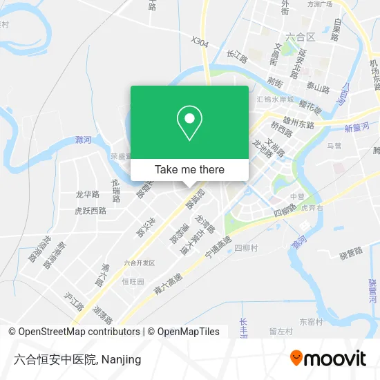 六合恒安中医院 map