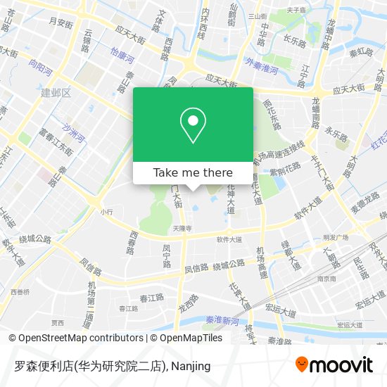 罗森便利店(华为研究院二店) map