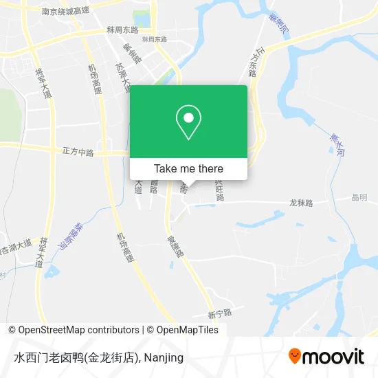 水西门老卤鸭(金龙街店) map