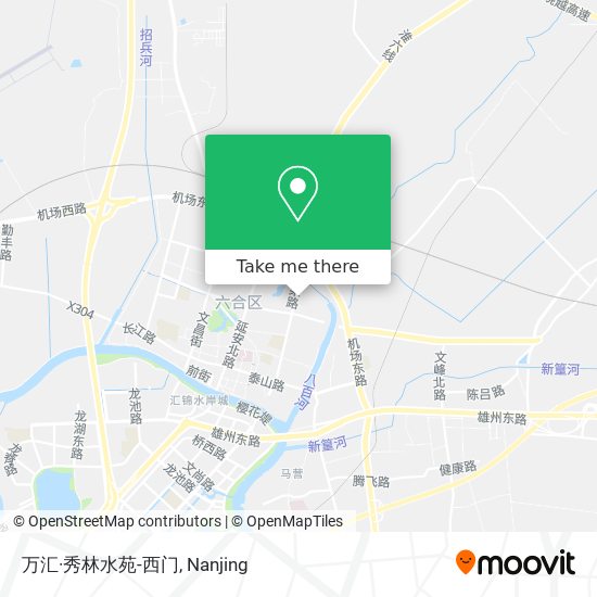 万汇·秀林水苑-西门 map