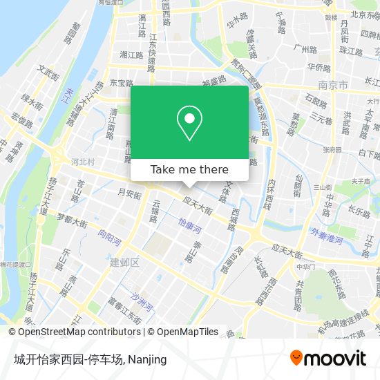 城开怡家西园-停车场 map