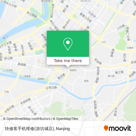 快修客手机维修(游坊城店) map
