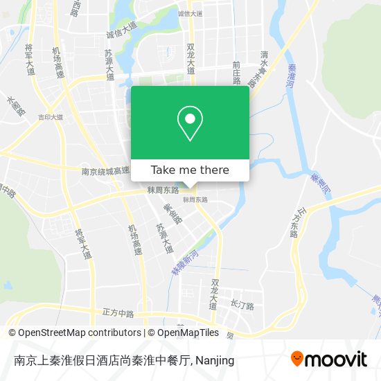 南京上秦淮假日酒店尚秦淮中餐厅 map