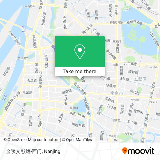 金陵文献馆-西门 map