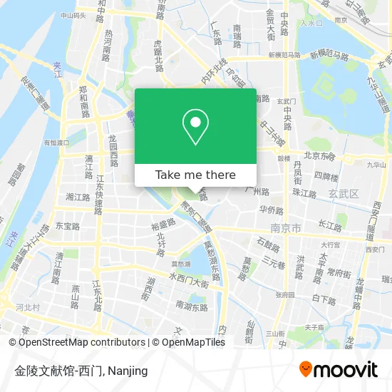 金陵文献馆-西门 map