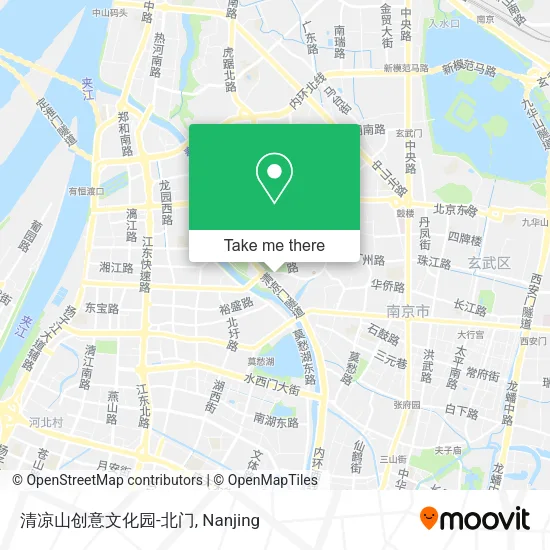 清凉山创意文化园-北门 map