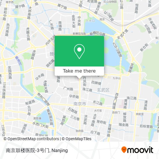 南京鼓楼医院-3号门 map