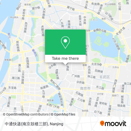 中通快递(南京鼓楼三部) map