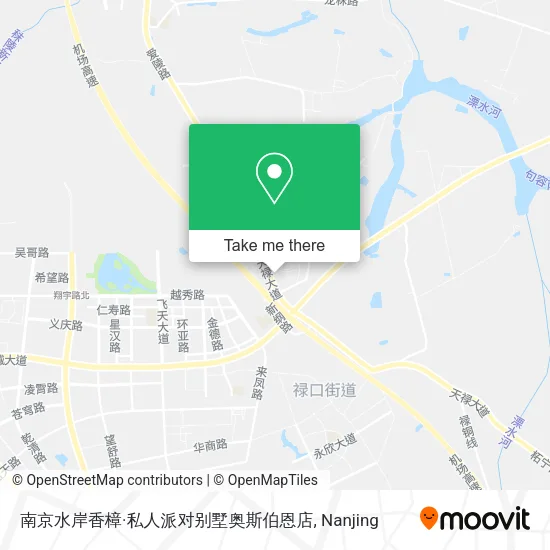 南京水岸香樟·私人派对别墅奥斯伯恩店 map