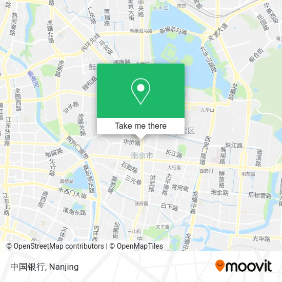 中国银行 map