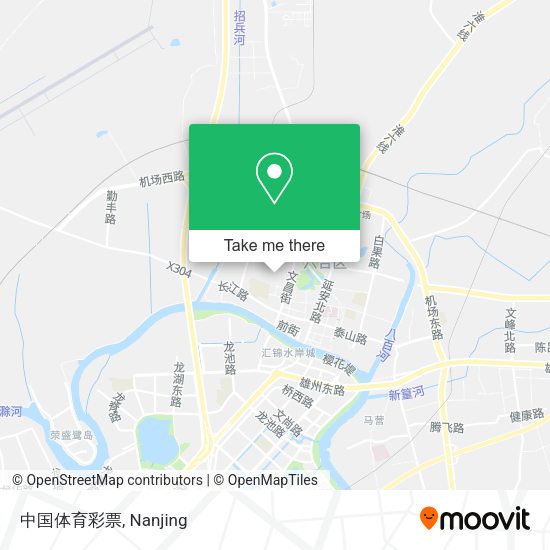 中国体育彩票 map