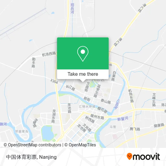 中国体育彩票 map