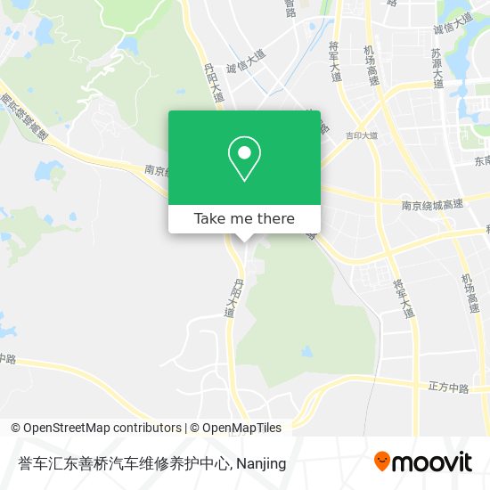 誉车汇东善桥汽车维修养护中心 map