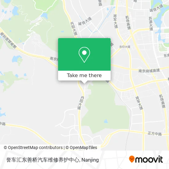 誉车汇东善桥汽车维修养护中心 map