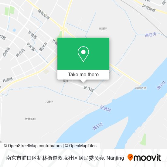 南京市浦口区桥林街道双垅社区居民委员会 map