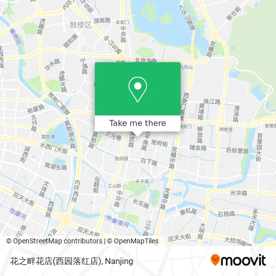 花之畔花店(西园落红店) map