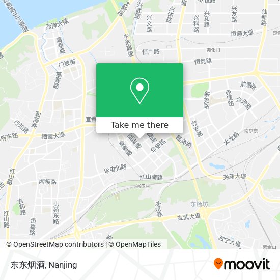 东东烟酒 map
