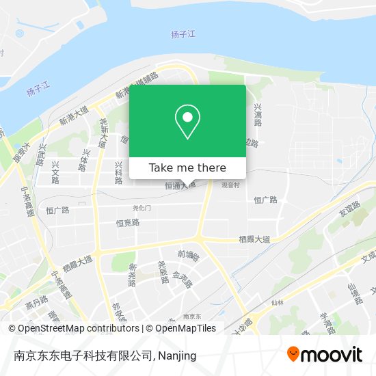南京东东电子科技有限公司 map
