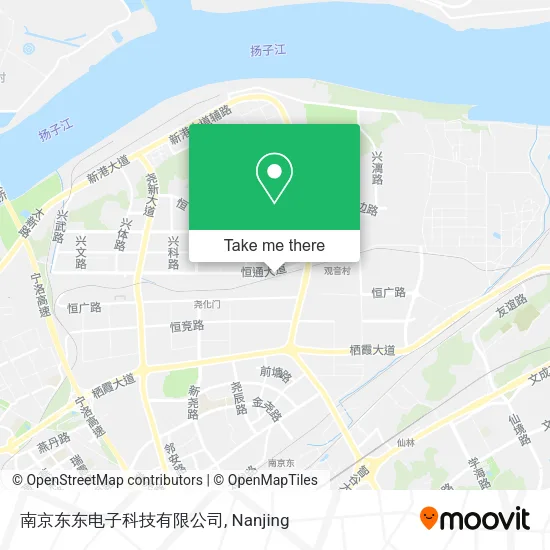 南京东东电子科技有限公司 map