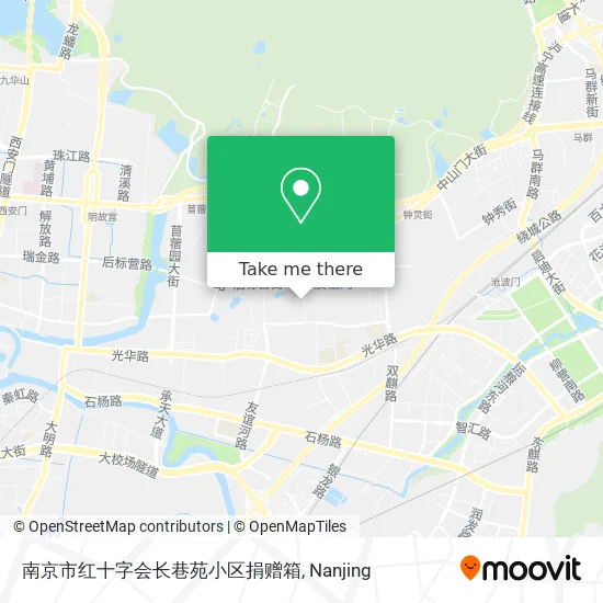 南京市红十字会长巷苑小区捐赠箱 map
