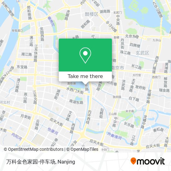 万科金色家园-停车场 map